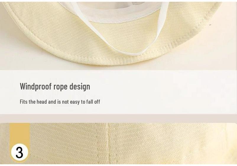 Super Cute Baby Sun Protection Fisherman Hat for Boys - Spring & Autumn