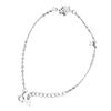 Women Bracelet 925 Silver Star Design Simple Style Accessory Present for Friends Family