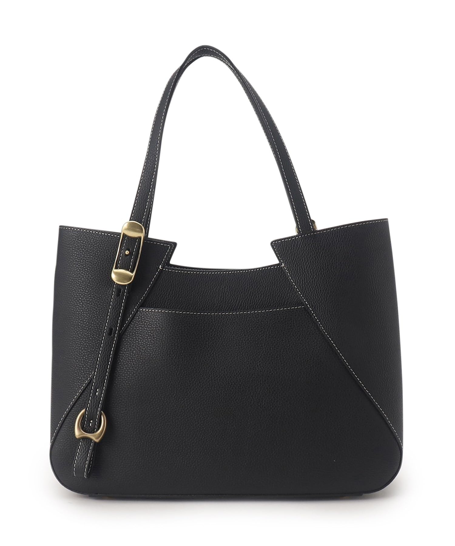 

Toff & Loadstone Wrap Tote, Light Shrink Tote Bag, Cowhide Leather, One Size, Black
