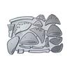 Metal Die Cuts Splicing Mushroom Embossing Stencil Cutting Dies for Card Making Scrapbooking Paper Craft DIY Template