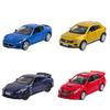 Alloy Car Model Toy Set In Box 132 Scale Colorful Silent Light Series
