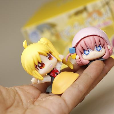 BOCCHI THE ROCK Schlafpositionen Gotoh Hitori Ijichi Nijika Yamada Ryo Actionfigur Modus Spielzeug Sammlerstück Desktop-Dekorationen