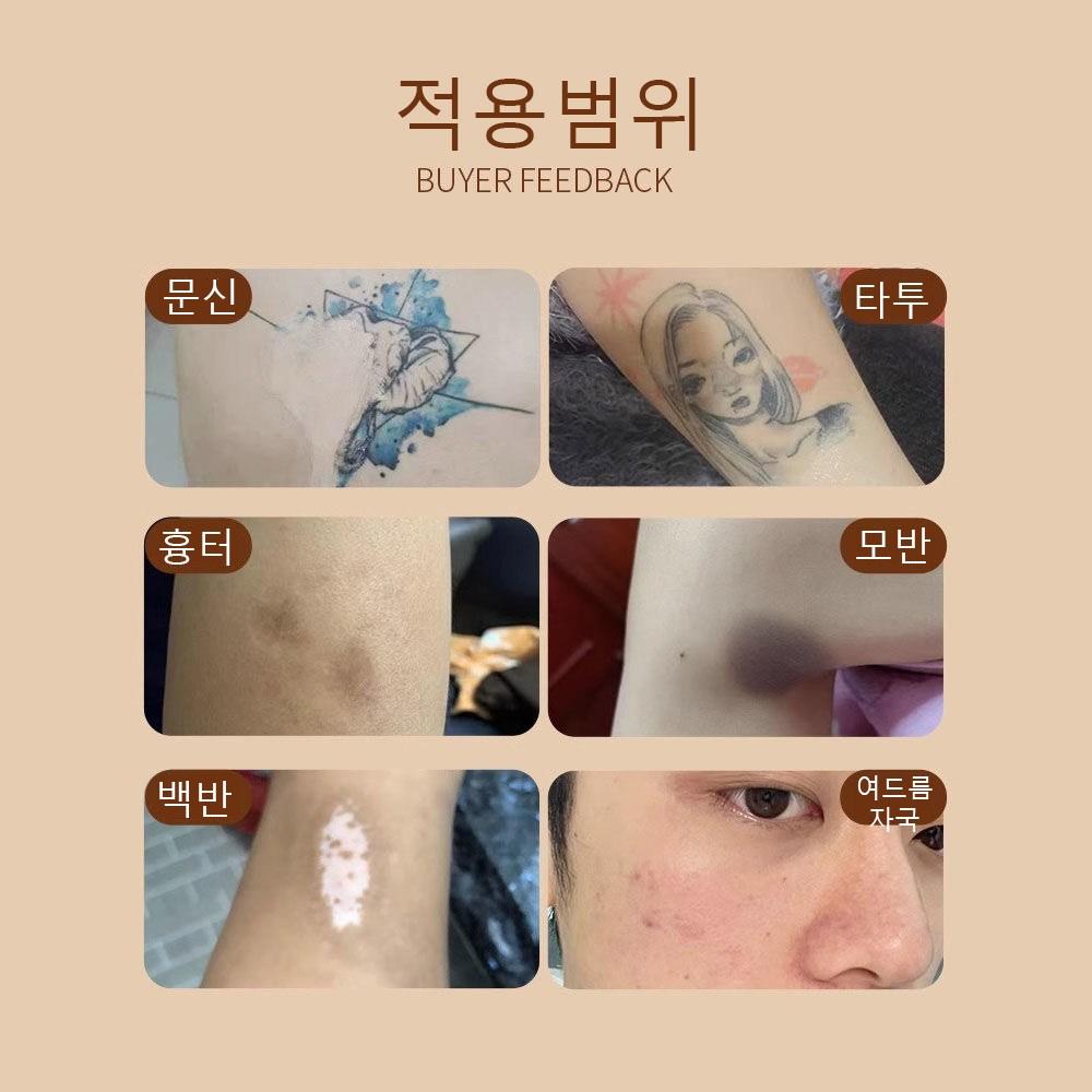 SILIYOUNG Strong Concealer Tattoo Spot Acne Marks Cover Waterproof Anti-Sweat Stealth Cover Mole Birth Scar Cover Liquid, 01#Ivory, 1 pc.