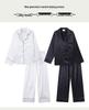 High-End Autumn/Winter Couple's Pajama Set - Men's Plus Size & Women's Long Sleeve with Pants