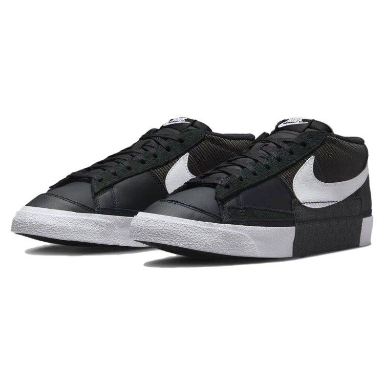 Nike Blazer Low Pro Club Black White Men Sneakers Anthracite FJ3694-001