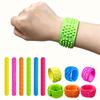 1/6Pcs Fidget Toys Slap Bracelets Textured Silicone Sensory Toys For Kids  Calming Sensory Toy For Fidgets Wristband