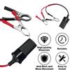 12V Heavy Duty Battery Terminal Clamp Clip Extension Cord Cigarette Lighter Socket Adapter Truck Trailer Motorcycl Outdoor Power