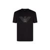Ss21 Logo Pattern Loose Fit Crew Neck Short Sleeve T-Shirt Men Tops Black 3K1TCA-1J11Z-0999