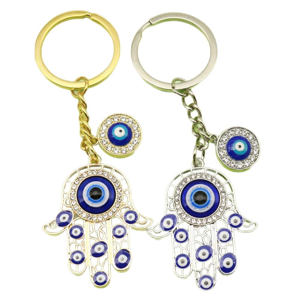 Fatima's Hand Evil Eye Bag Charm & Phone Accessory Pendant