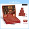 24 Christmas Puzzle Day Countdown Advent Calendar Blind Box For Childrens Gift