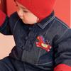 Minibala 'Spring Water Denim' Baby Romper