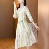 Summer Fashion Dress for Women New V-neck Holiday Vintage Style Casual Dresses