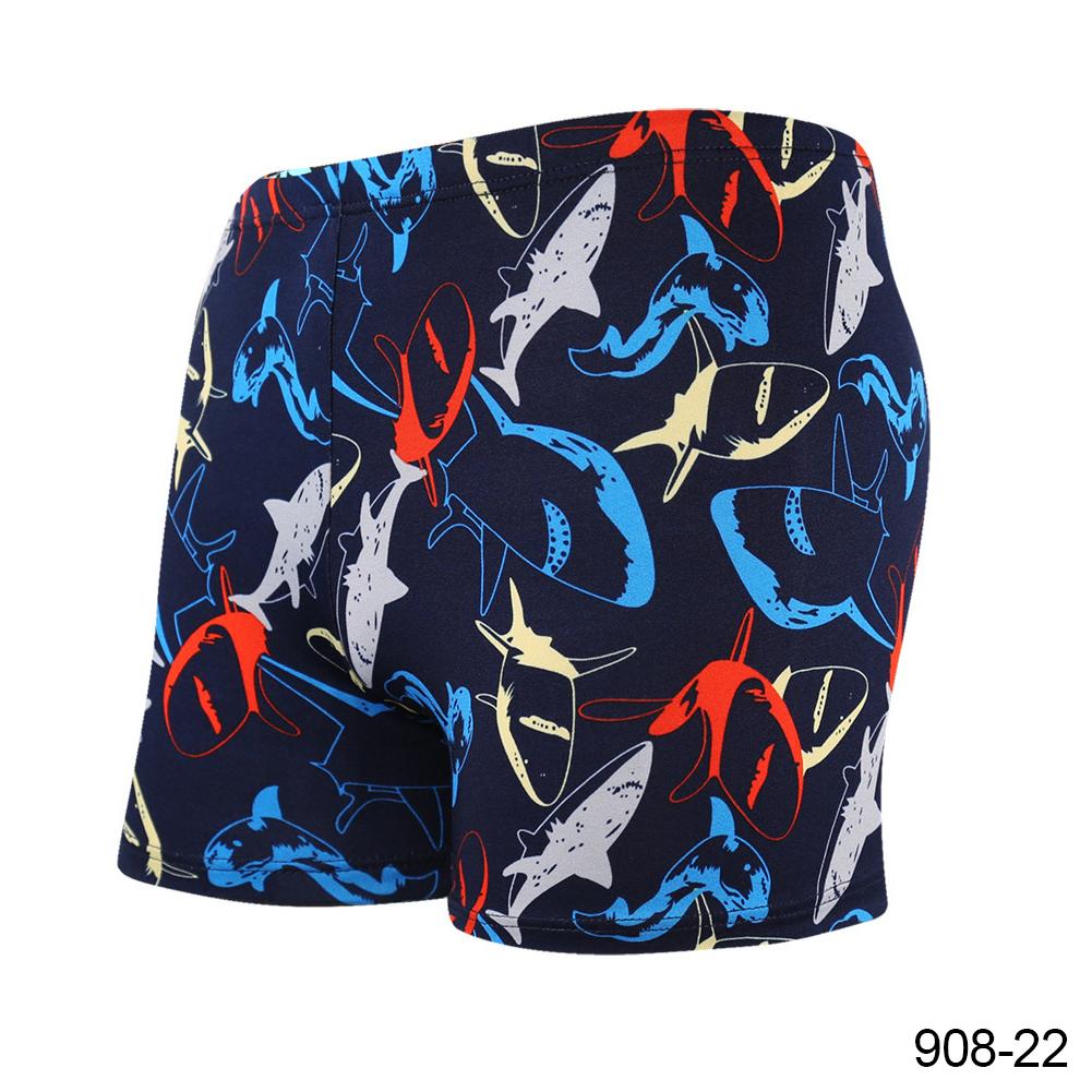 Men's Colorful Print Quick Dry Swimwear Men Trunks Swim Shorts Slim Fit Swimming Trunks for Beach Surf Beachwear