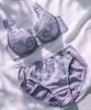Gently Enveloping and Comfortable Cup Wing Lesiage PB3000 GY D75 [Wing/Wacoal] Bra, [3000 Series] 3/4 Women's