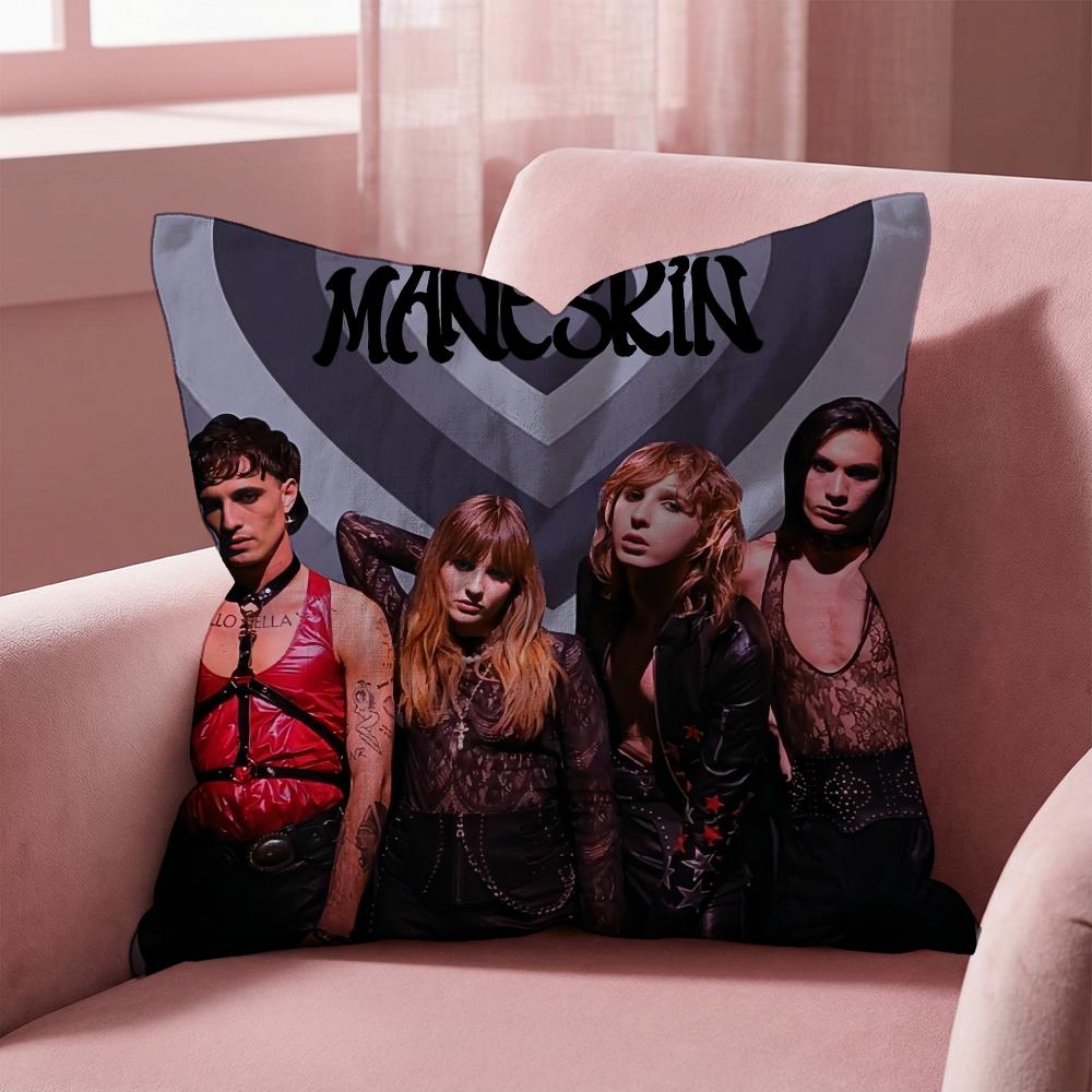 COOL M-ManeskinS Cushion Cover Multi-Scene Pillow Cover for Home & Car - Reversible, Soft & Durable for Daily Use