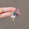 Angel Wings Premium Wing Brooch Premium Dancing Girl Coat Corsage Creative Clothing Pin Clothing Accessories