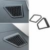 For BMW 3 4 Series G20 2019-2023 Carbon Fiber Dashboard Side Vent Overlay Cover