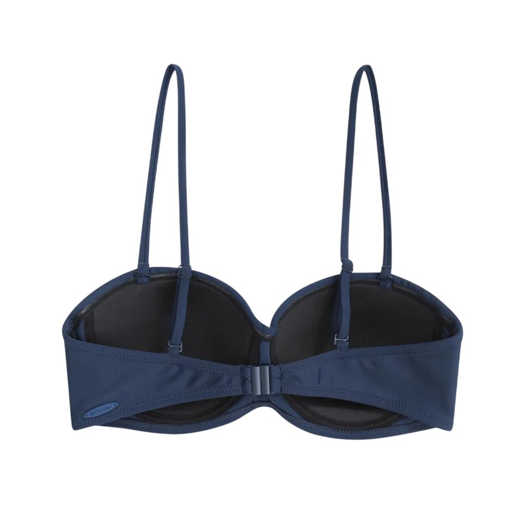Animal Womens/Ladies Docks Plain Bandeau Bikini Top