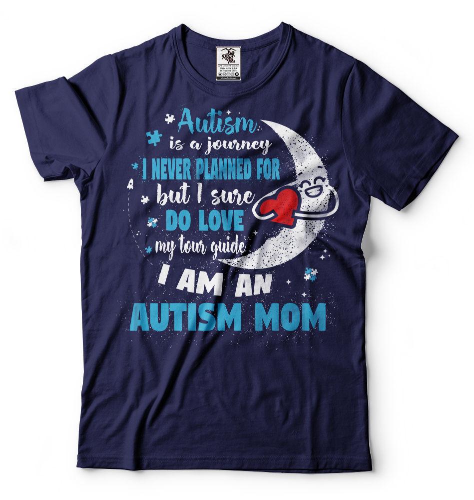 Autism T-shirt Autism awareness Mom Mother T-shirt Autism Journey Autism day Tee L