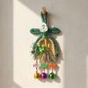 Decorative Gourd Chinese Zongzi Festival Pendant Handmade Woven Hanging Decoration Chinese Style Simulated Green Pine