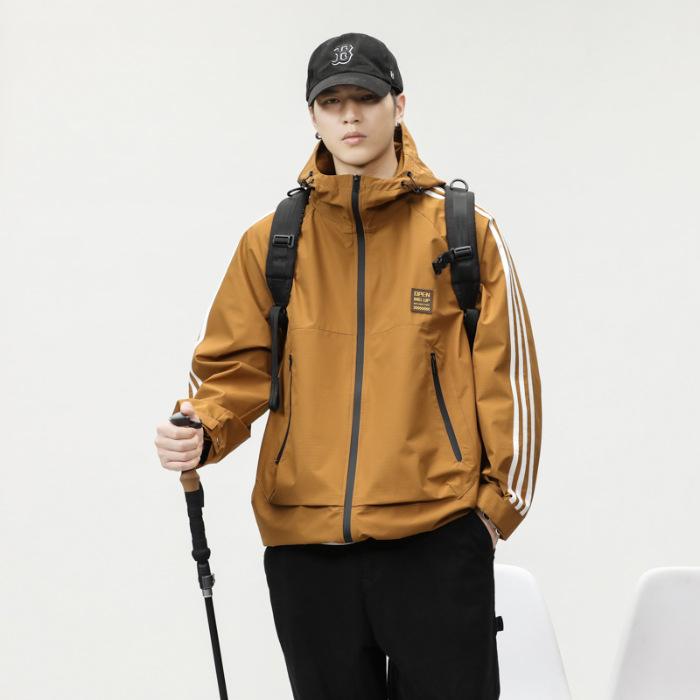 American Classic Sports Jacket Men'S Loose Trend Functional Outdoor Hooded Jacket Men'S Season