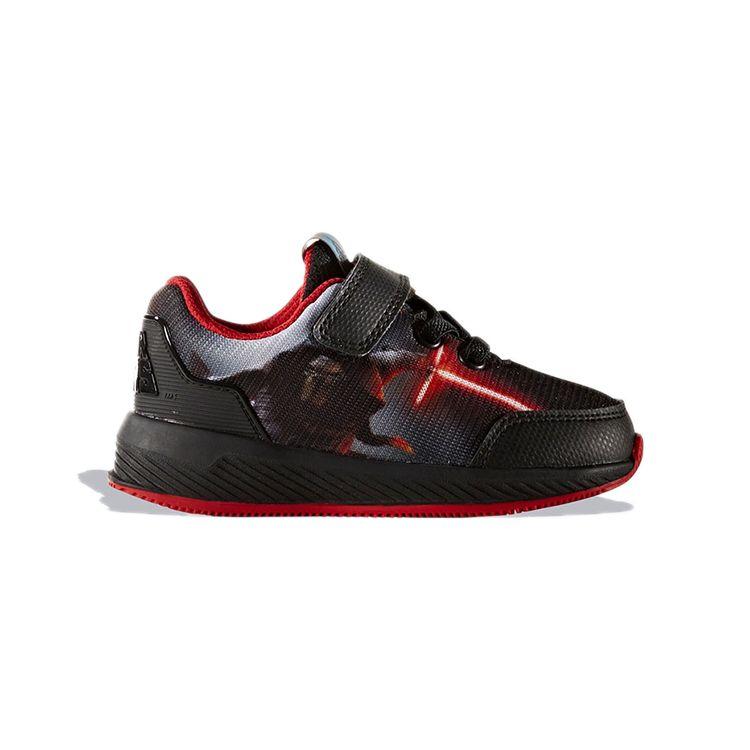 Adidas Star Wars X  EL I Durable Low-Top Walking Shoes Baby Shoes Black Red BA9397