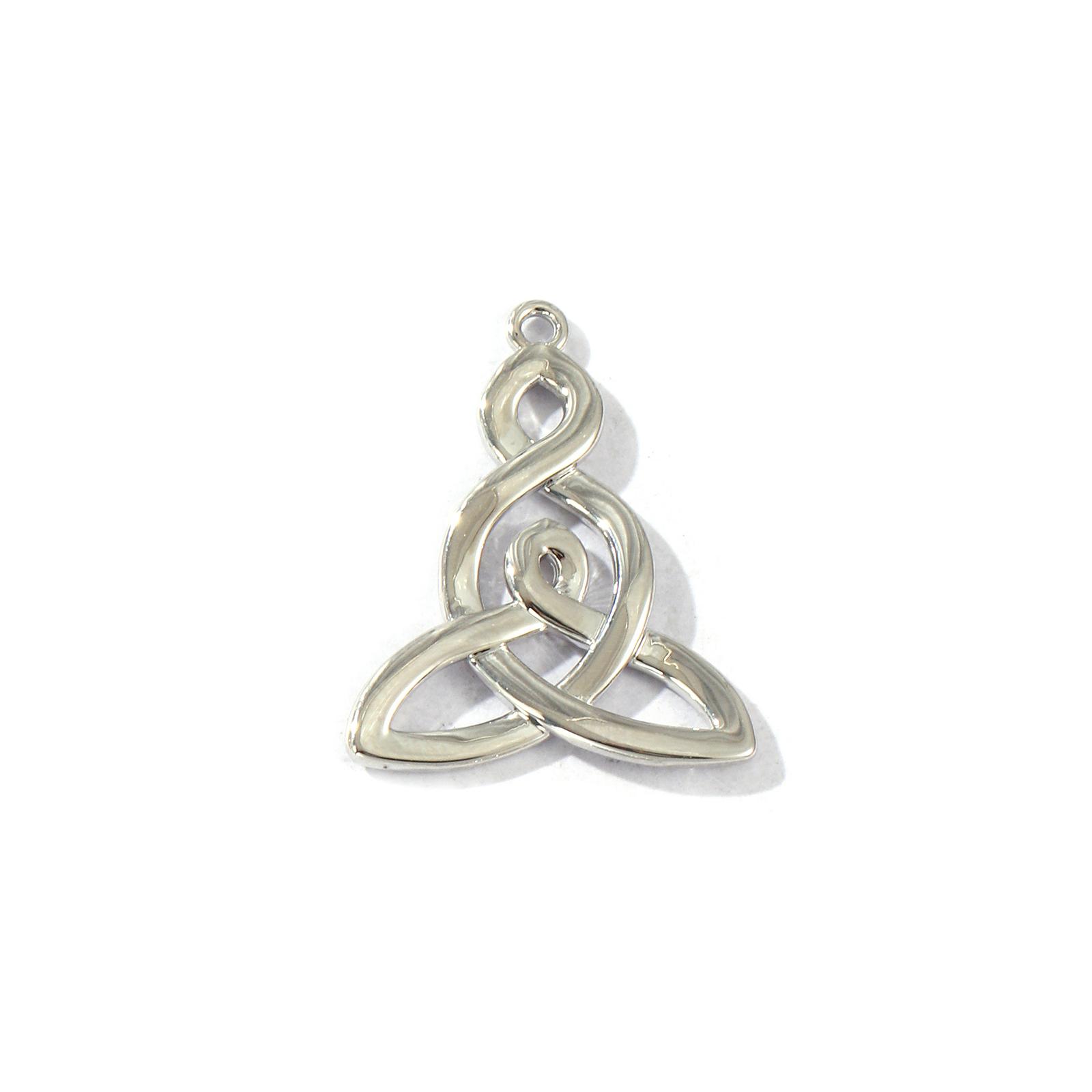 

1 PC Brass Religious Charms Multicolor Cubic Zirconia Celtic Knot Yoga Healing Round Seven-Wheeled Flower Pendants DIY Neckalce