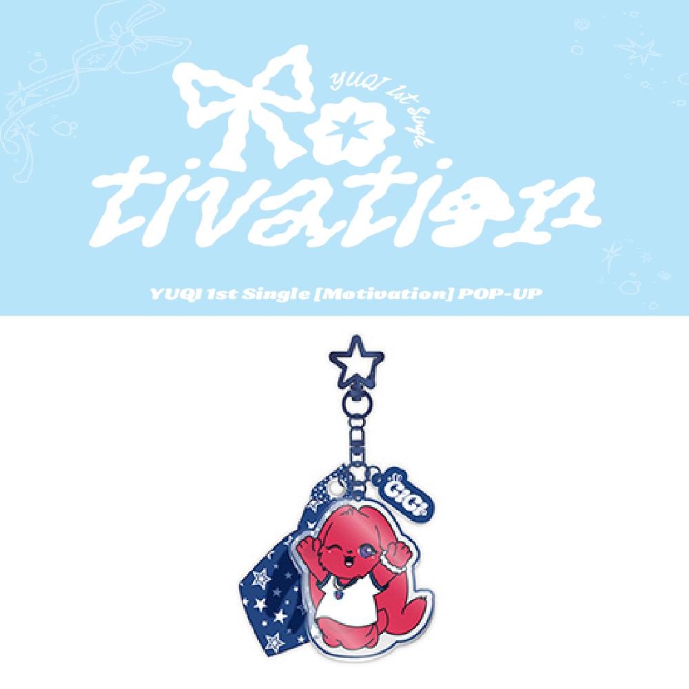 i-dle YUQI Motivation GIGI Acrylic Key Ring