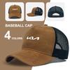 BYYIA1 4 Colors Baseball Net Caps Casual Adjustable Trucker Hat Outdoor  For KIA Ceed Sorento K3 Rio Sportage Soul Picanto Trucker Caps