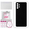 apgo Protective Skin Sticker for the Back Compatible with Samsung Galaxy Jump 5G, Wrap Film, Foil, Vinyl - Pattern Matte Black