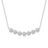 Moissanite Diamond Necklaces for Women, Dainty 14k Gold/925 Sterling Silver Choker Necklace Gold Plated Jewelry Trendy Gift