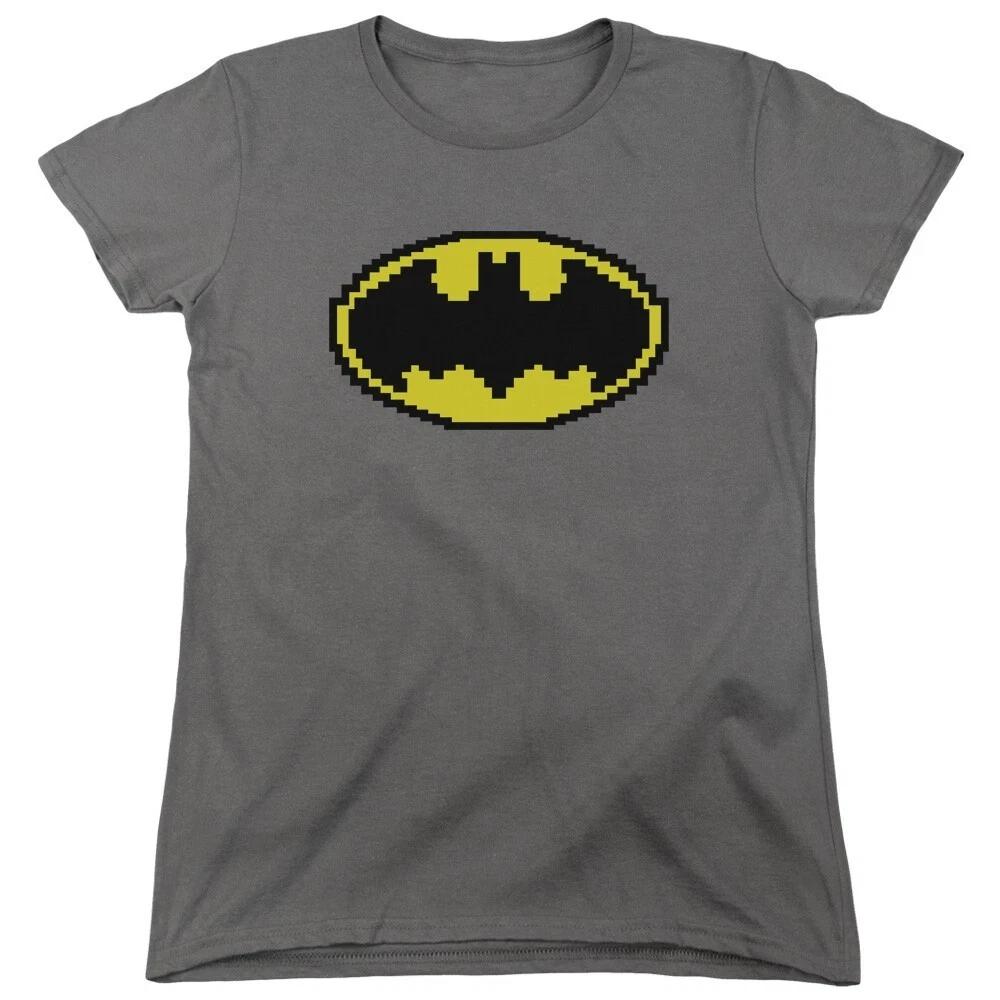 Batman  Pixel Logo  Women s T-Shirt 3XL