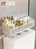 LIEI No-Punch Suction Cup Toilet Storage Rack