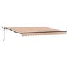 Retractable Awning Multicolor 400 X 350 Cm Polyester