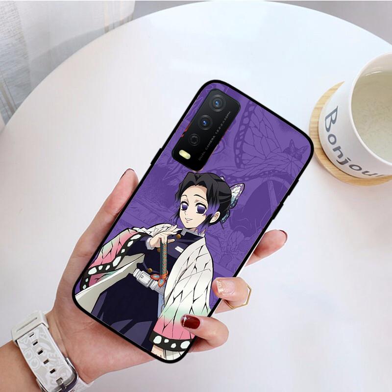 Capa de Celular Demon Slayer Kimetsu Kamado Para VIVO Y31 Y21 Y70 Y21S Y20 Y72 1907 Y12 Y11S Y53S Y33S Y55 Y76 Y51 Y15S Y01