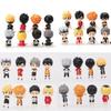 8 Stück/Los Haikyuu Q Version. Volleyball Hinata Shoyo Sugawara Koushi Oikawa Tooru Modellfiguren Sitzende Ständer Ornamente Spielzeug Geschenke