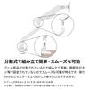 Archis Mechanical LCD Monitor Compatible with Monitors White Spring-Type Arm, 40-inch (2-11kg), AS-MABM05