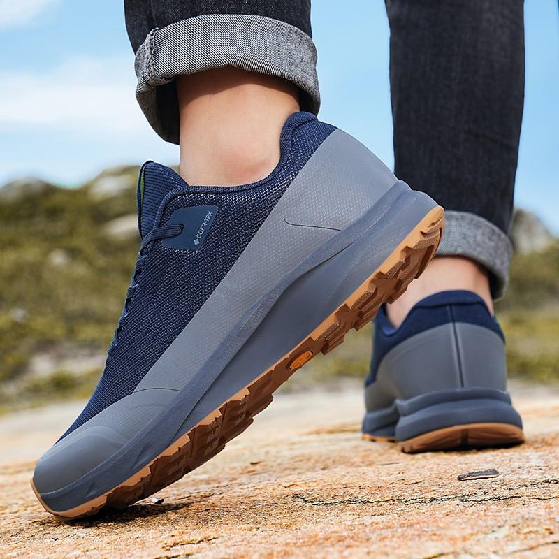 Lightweight off-road all-terrain running shoes Classic men's autumn outdoor non-slip and wear-resistant mountaineering hiking shoes