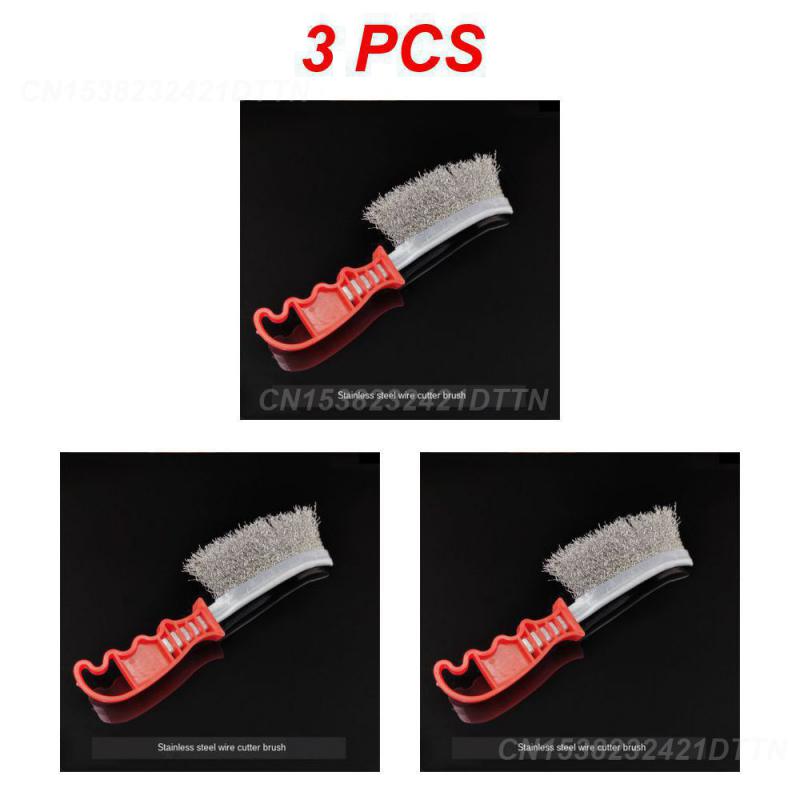 1~5PCS Handle Simple General Gap Kitchen Steel Wire Security Portable Clean Home Furnishing Brush Durable Convenient