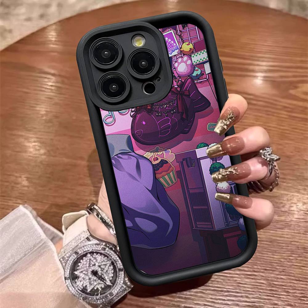 Aphmau Cute Girl Funny Phone Case For IPhone 17 16 15 14 13 12 11 Pro Max Plus Silicone Shockproof Case