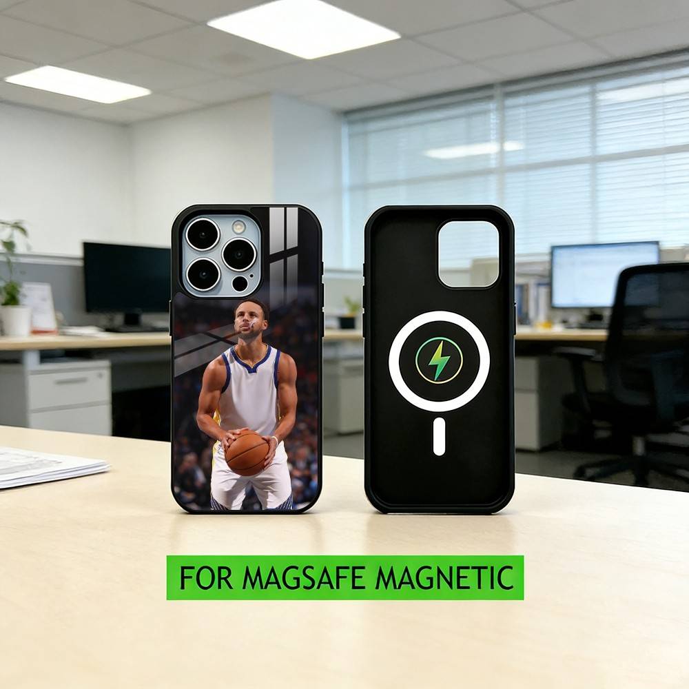 Stephen-n C-Curry-y Phone Case For iPhone17,16,15,14,13,12,11 Plus,Pro Magnetic with Magsafe Wireless Charging