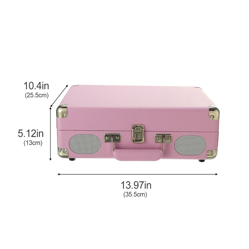 

bluetooth Vinyl Player Turntable Player Vintage Gramophone Phonograph Player Stereo Sound for 33/45/78RPM Video Record