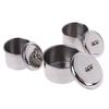 3pcs/set Manicure Acrylic Liquid Container Organizer Dappen Dish Nail Art Tools