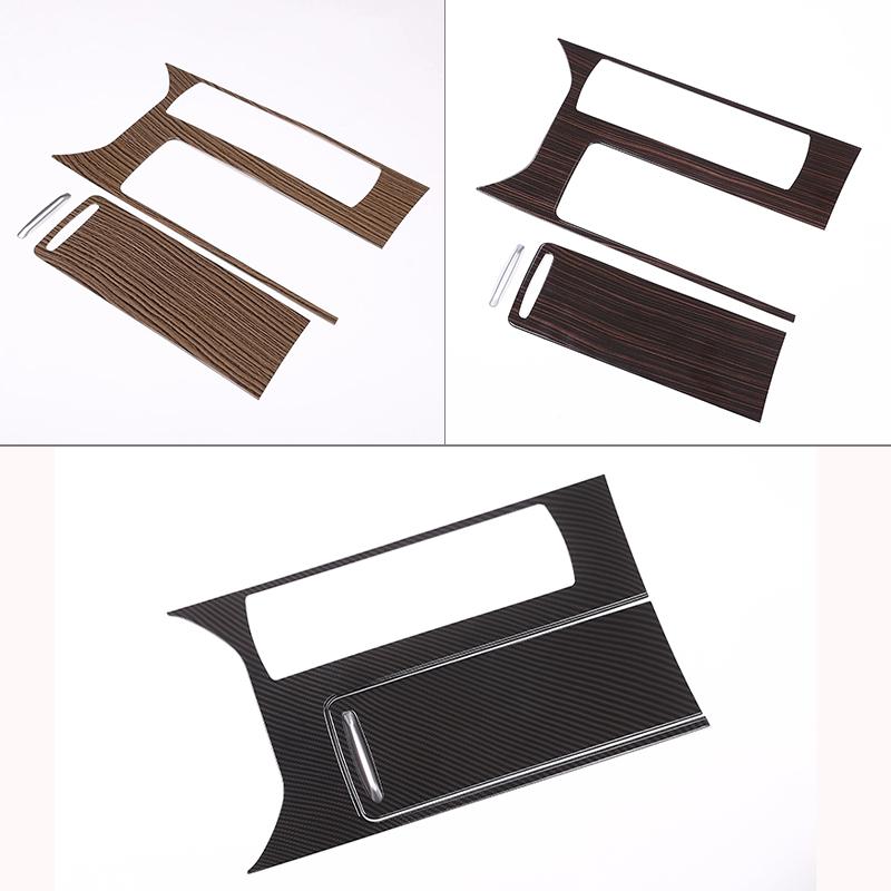Carbon Fiber Car Center Control Panel Cover Decoration Sticker For Land Rover Range Rover Sport 2014-2017 Car Accessories