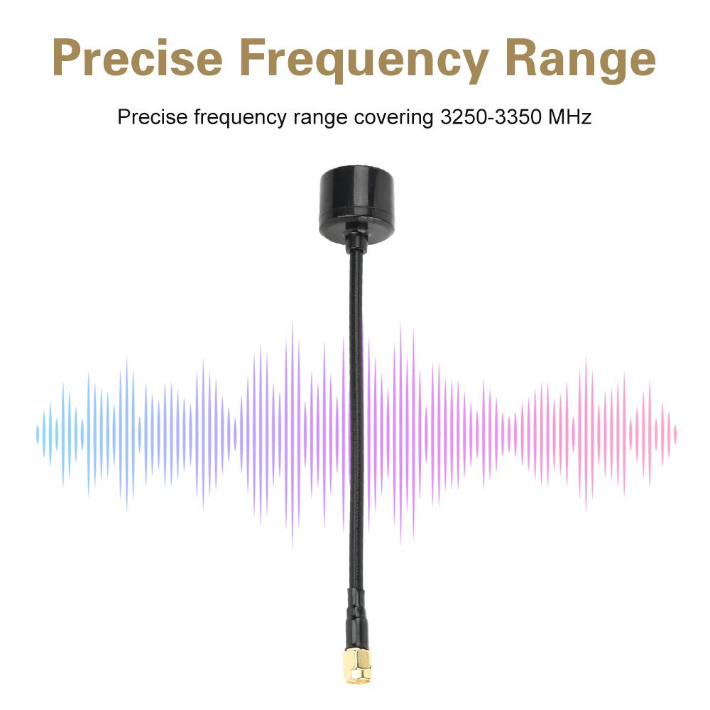 2025 3.3G Image Transmission Antenna 4.5dBi Gain SMA Antenna 3.3G FPV antenna for RC FPV Long Range Drone 3250-3350MHz Vertical