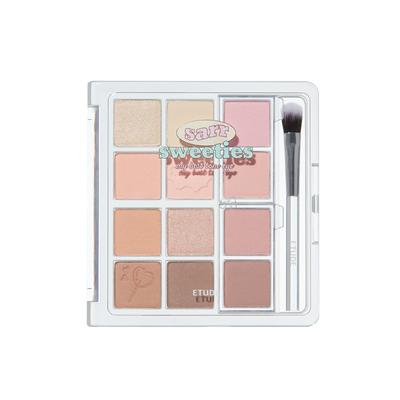 ETUDE My Best Tone Eye Soft Soft [Etude Officiel] Palette, Sweetie, 8.2g, Palette 12 Couleurs, Fard à Paupières, Pailleté, Irisé, Mat, Rechargeable, Portable,