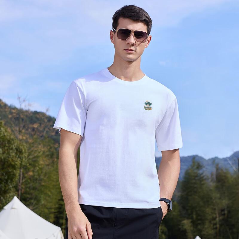 JEEP Men's Summer Round Neck Short Sleeve T-Shirt