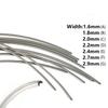 1 Roll Guitar Fret Wires 1.6-2.9mm 2.5Meter Cupronickel Guitar Fretwire for Electric Guitar Bass Fingerboard Replacement