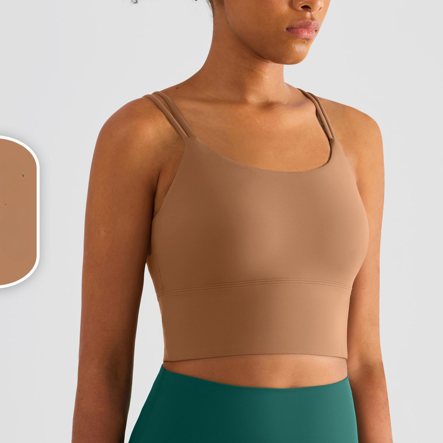 Европейский и американский стиль женский двойной бретелька лифчик цельный Beauty Back — фото 4