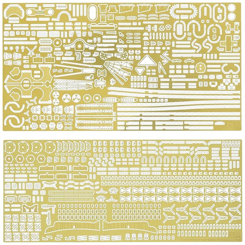 Tetra Model Works 1/700 Japanese Battleship Yamato Etched Parts for NEXT.01